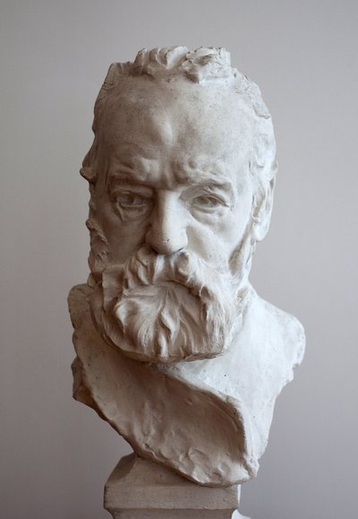 Portrait in bust of Victor Hugo (1802-1885). Plaster by Auguste Rodin (1840-1917) by Auguste Rodin