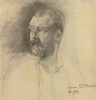 Portrait of Octave Mirbeau by Auguste Rodin