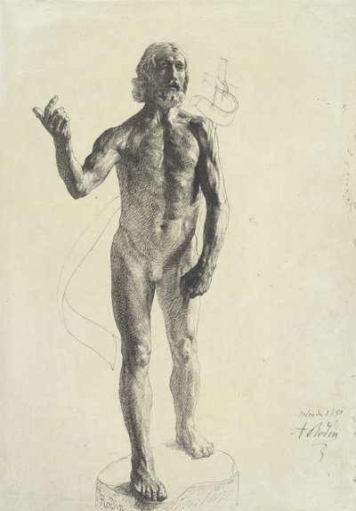 St. John the Baptist by Auguste Rodin