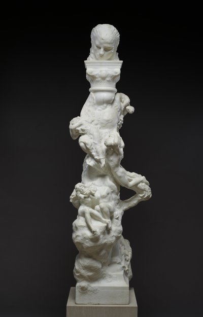 The Poet and the Contemplative Life: The Fenaille Column, 1896 by Auguste Rodin