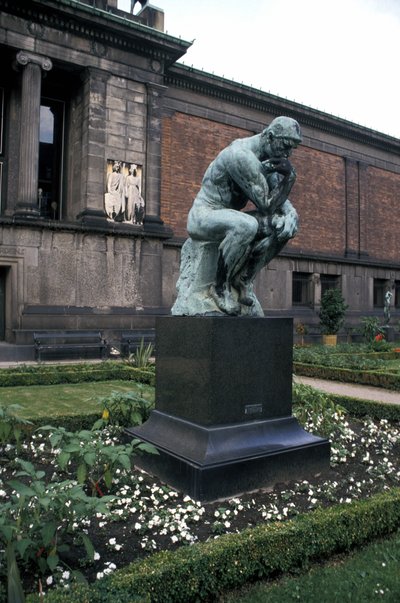 The Thinker Statue by Rodin by Auguste Rodin