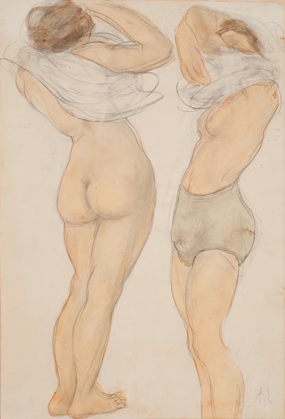Two Figures by Auguste Rodin