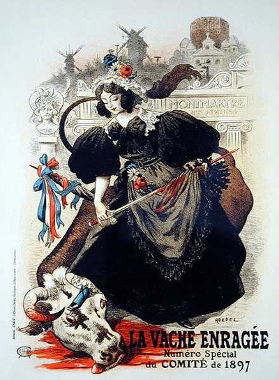 Reproduction of a Poster Advertising 