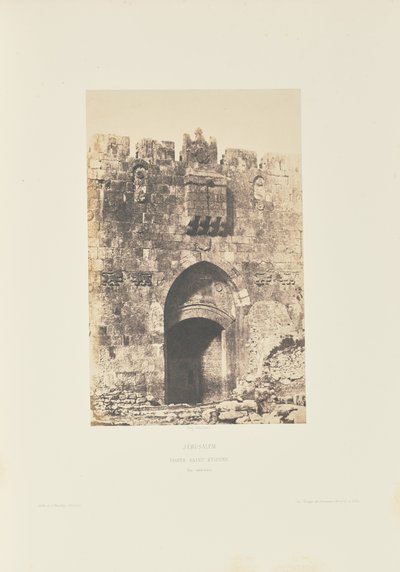 Jerusalem. Saint Stephen