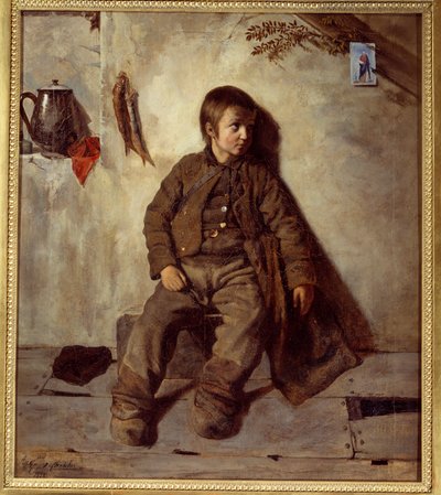 A Savoyard Chimney by Auguste de Chatillon