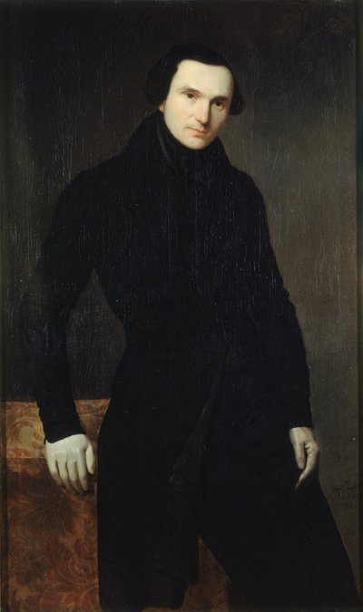 Portrait of Eugène Renduel by Auguste de Chatillon