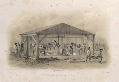 Cement Manufacturing from: The Construction of the Saint Isaac