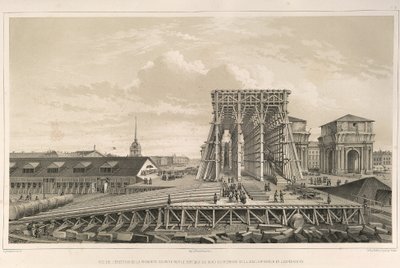 The First Column on the Construction from: The Construction of the Saint Isaac