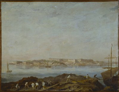 View of Sveaborg by Augustin Ehrensvard