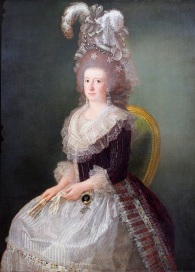 Portrait of the Marquise de San Andres by Augustin Esteve