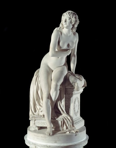 Abandoned Psyche by Augustin Pajou