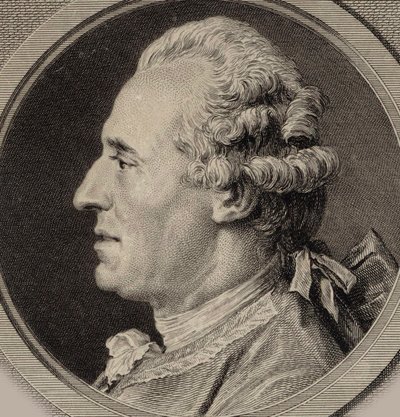 Portrait of the violinist and composer Jean Joseph Cassanéa de Mondonville, 1768 by Augustin Saint Aubin de