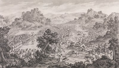 The Great Victory of Qurman, 1770 by Augustin de Saint Aubin