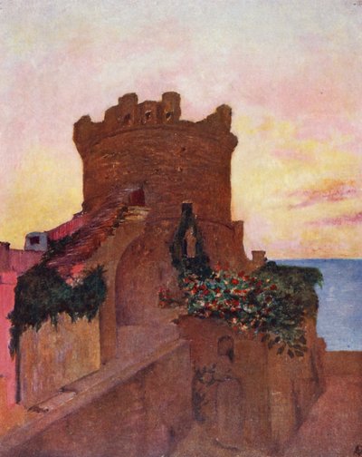 The Torrione, Forio, Ischia by Augustine Fitzgerald