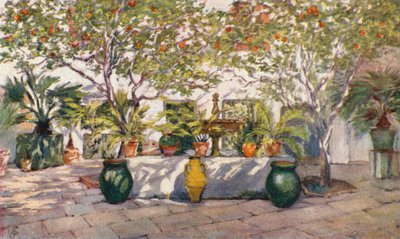 Villa Caid Mahomed, the Residence of Mr Hay Newton, Consul General at Algiers by Augustine Fitzgerald