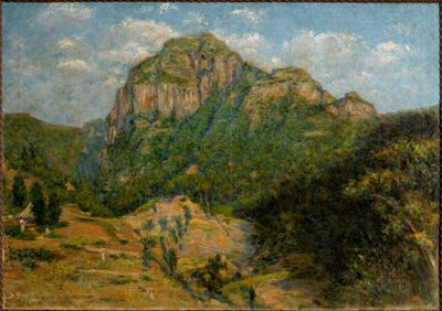 African Landscape by Augusto Valli