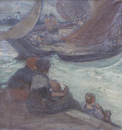 Departure for Fishing by Augustus B. Koopman