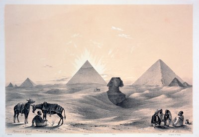 Pyramids of Giza by Augustus Butler