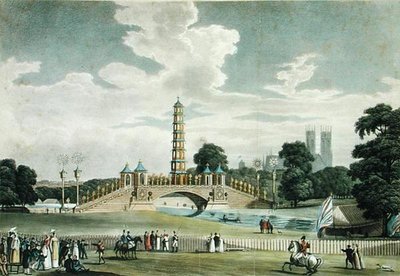 View of the Bridge and Pagoda, St. James