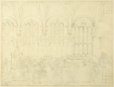 Study for Court Chancery, Lincoln