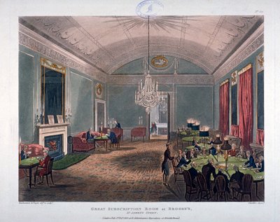The Great Subscription Room, interior of the Brooks