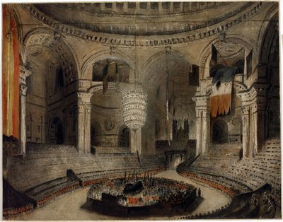 The Burial of Lord Horatio Nelson in Saint Paul