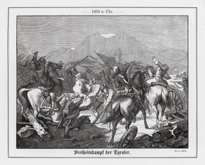 Tyrolean Rebellion, Austria by Augustus J. Beck