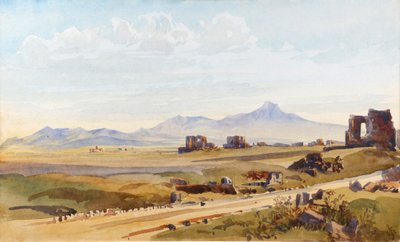 On the Via Appia, Rome by Augustus John Cuthbert Hare