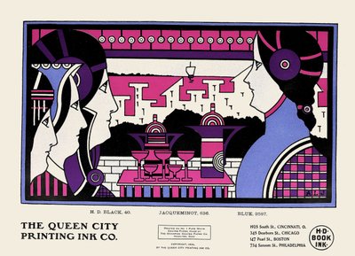 The Queen City Printing Ink by Augustus Ludwig Jansson