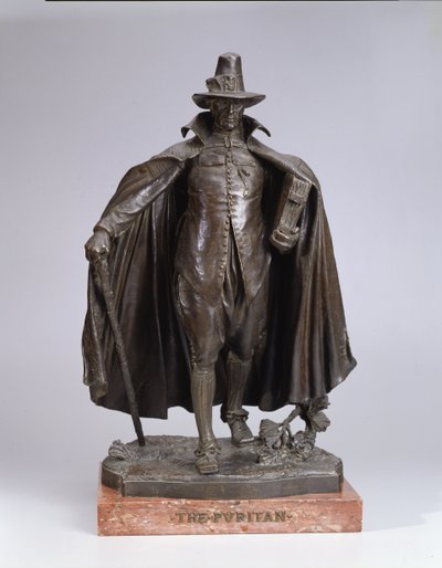 The Puritan by Augustus Saint Gaudens