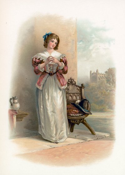 Anne Page from the Merry Wives of Windsor by Augustus Wall Callcott