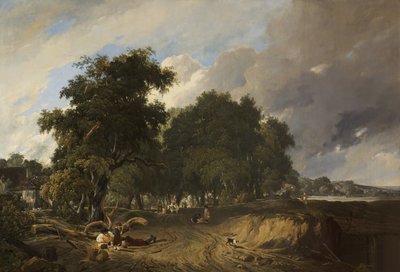 Return from the Market by Augustus Wall Callcott