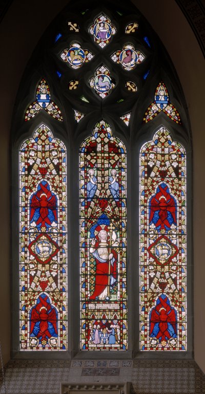 Christ with Seraphim by Augustus Welby Northmore Pugin