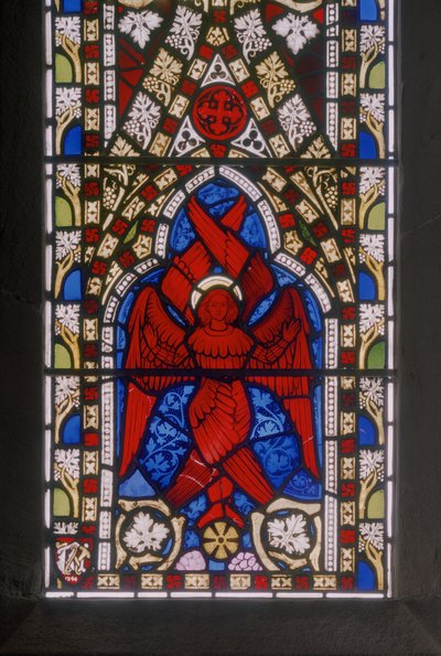 Christ with Seraphim (detail) by Augustus Welby Northmore Pugin
