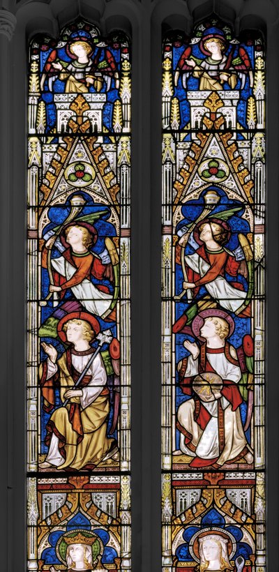 Coronation of the Virgin (detail) by Augustus Welby Northmore Pugin