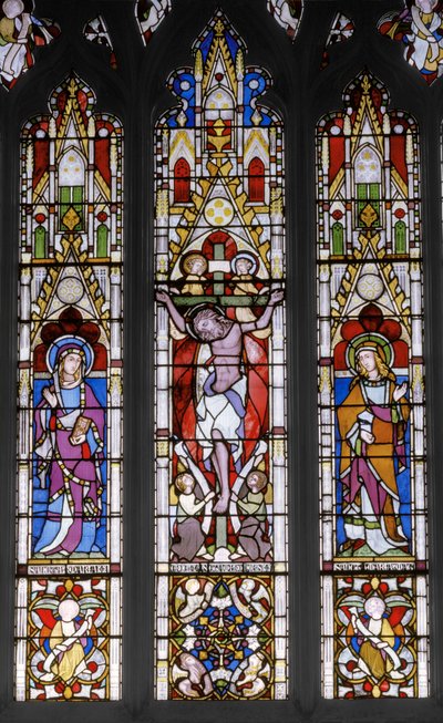 Crucifixion with Saints by Augustus Welby Northmore Pugin