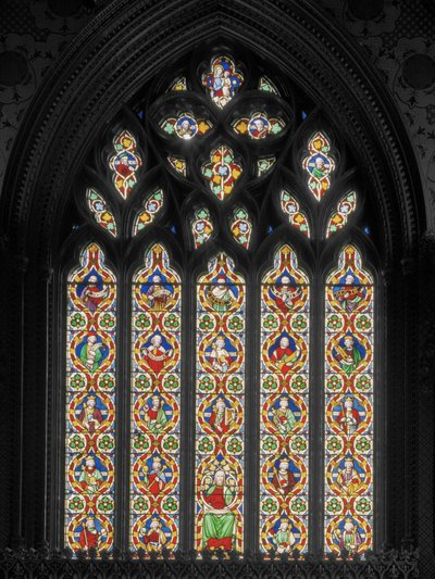 East Window with Jesse Tree by Augustus Welby Northmore Pugin