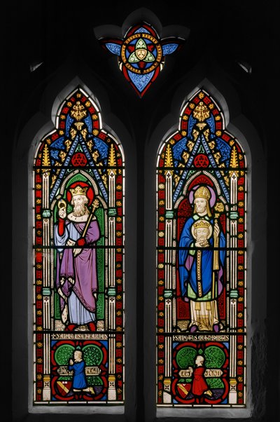 Edward the Confessor and St. Cuthbert, Chapel Window by Augustus Welby Northmore Pugin