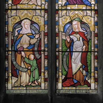 Hannah with the Young Samuel, and Dorcas by Augustus Welby Northmore Pugin