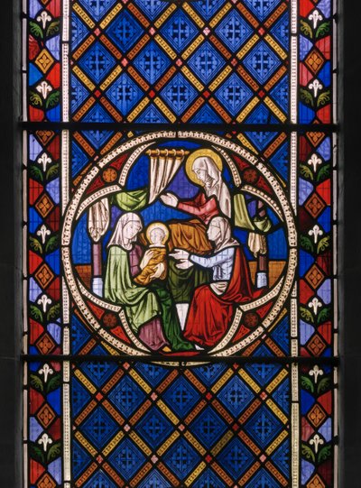 Life of St. Anne (detail) by Augustus Welby Northmore Pugin