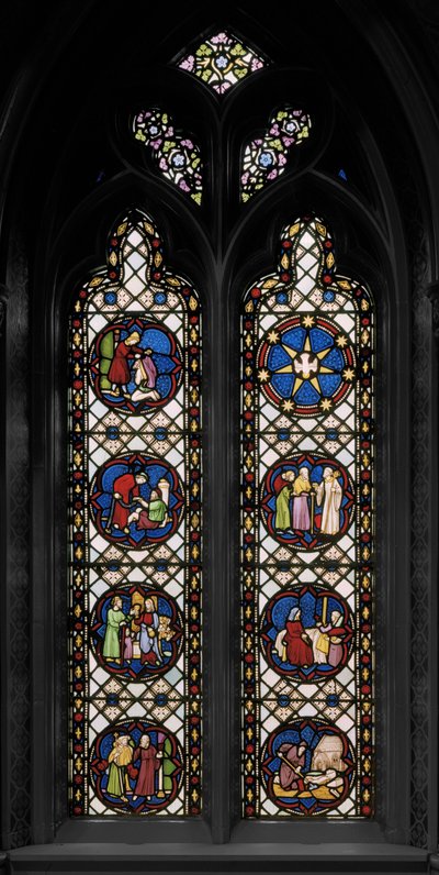 Seven Corporal Acts of Mercy by Augustus Welby Northmore Pugin