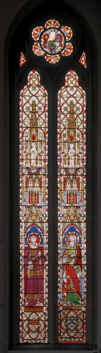 St. Francis of Assisi and St. Thomas the Apostle by Augustus Welby Northmore Pugin