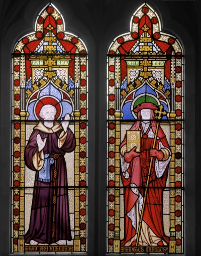 St. Francis of Assisi and St. Carolus by Augustus Welby Northmore Pugin