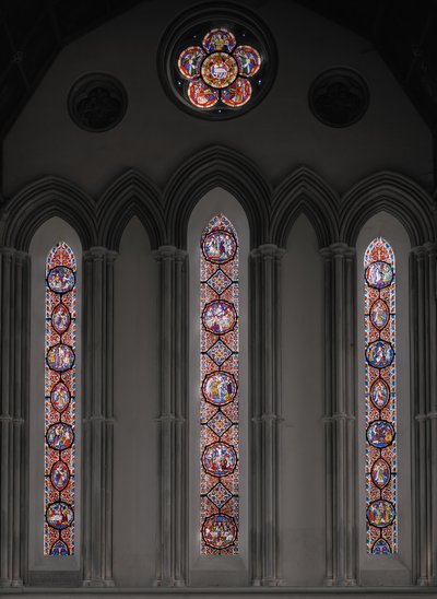 The Passion of Christ, East Window by Augustus Welby Northmore Pugin