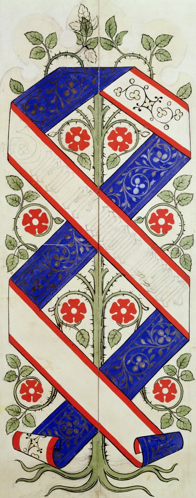 Wallpaper design for the House of Lords