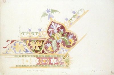 Design for a Table Top by Augustus Welby Pugin