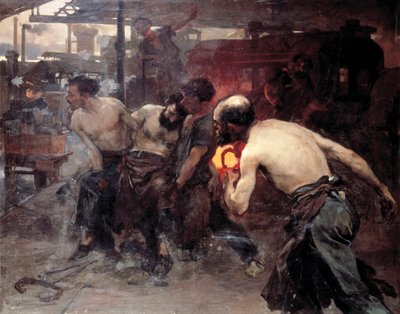 Accident at Work by Aurelio Arteta Errasti