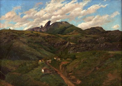 Itacolomi Peak, Ouro Preto by Aurelio de Figueiredo