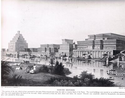 Nineveh Restored, illustration from 