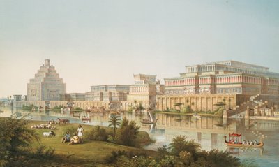 The Palaces of Nimroud Restored by Austen Henry Layard